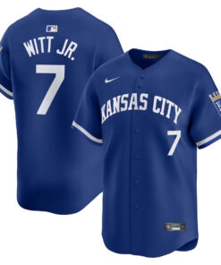 Bobby Witt Jr. 7 Kansas City Royals Alternate Limited Men Jersey - Royal