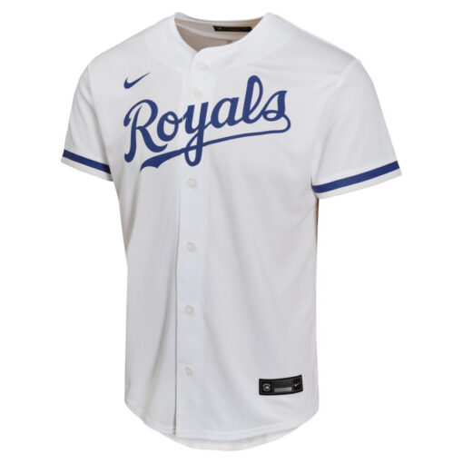 Bobby Witt Jr. 7 Kansas City Royals Home Game Player YOUTH Jersey - White - Image 2