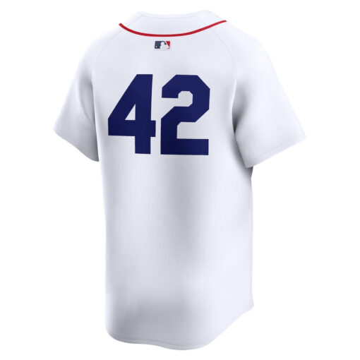 Boston Red Sox 2024 Jackie Robinson Day Home Men Limited Jersey - White - Image 3