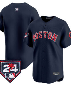 Boston Red Sox 2024 Spring Training Men Jersey - Navy