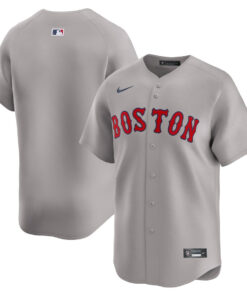 Boston Red Sox Away Limited Men Jersey - Gray