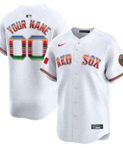 Boston Red Sox Mexico Vapor Premier Limited Custom Jersey