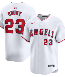 Brandon Drury 23 Los Angeles Angels Home Limited Men Jersey - White