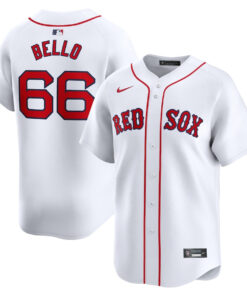 Brayan Bello 66 Boston Red Sox Home Limited Men Jersey - White