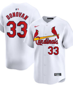 Brendan Donovan 33 St. Louis Cardinals Home Limited Men Jersey - White
