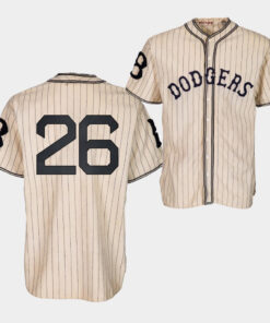 Brooklyn Dodgers Tony Gonsolin 1933 Heritage 26 Gold Pinstripe Jersey