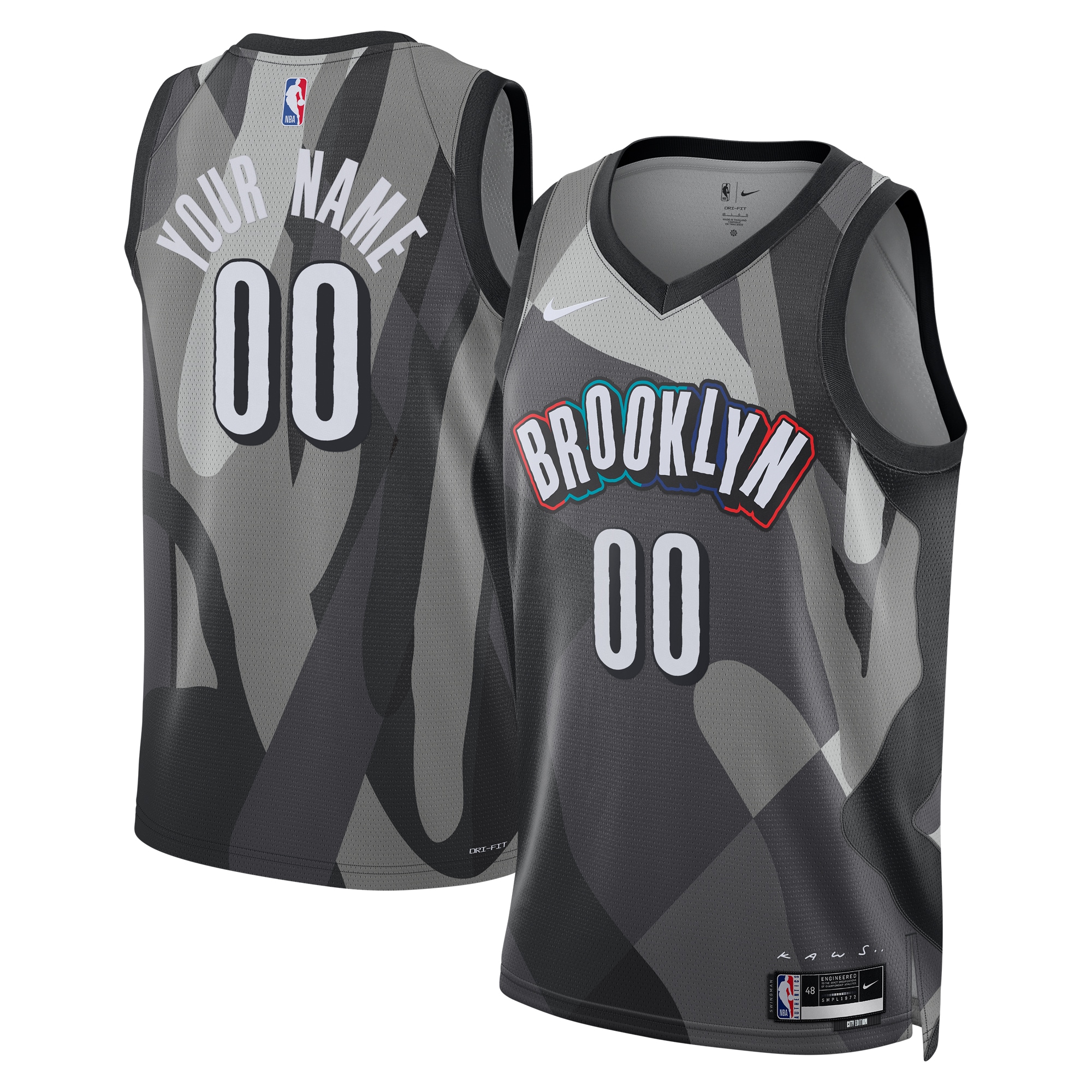 Brooklyn Nets City Edition Swingman Jersey 2024 - Custom - Unisex - JS192