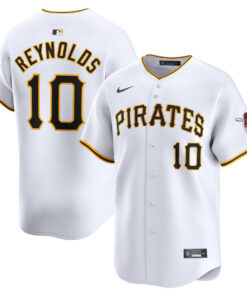 Bryan Reynolds 10 Pittsburgh Pirates Home Limited Player Men Jersey - White