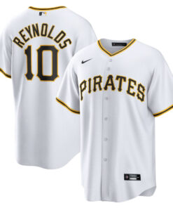 Bryan Reynolds 10 Pittsburgh Pirates Men Jersey - White