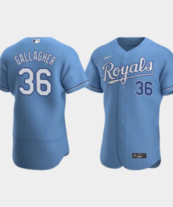 Cam Gallagher 36 Kansas City Royals Light Blue Alternate Jersey Jersey
