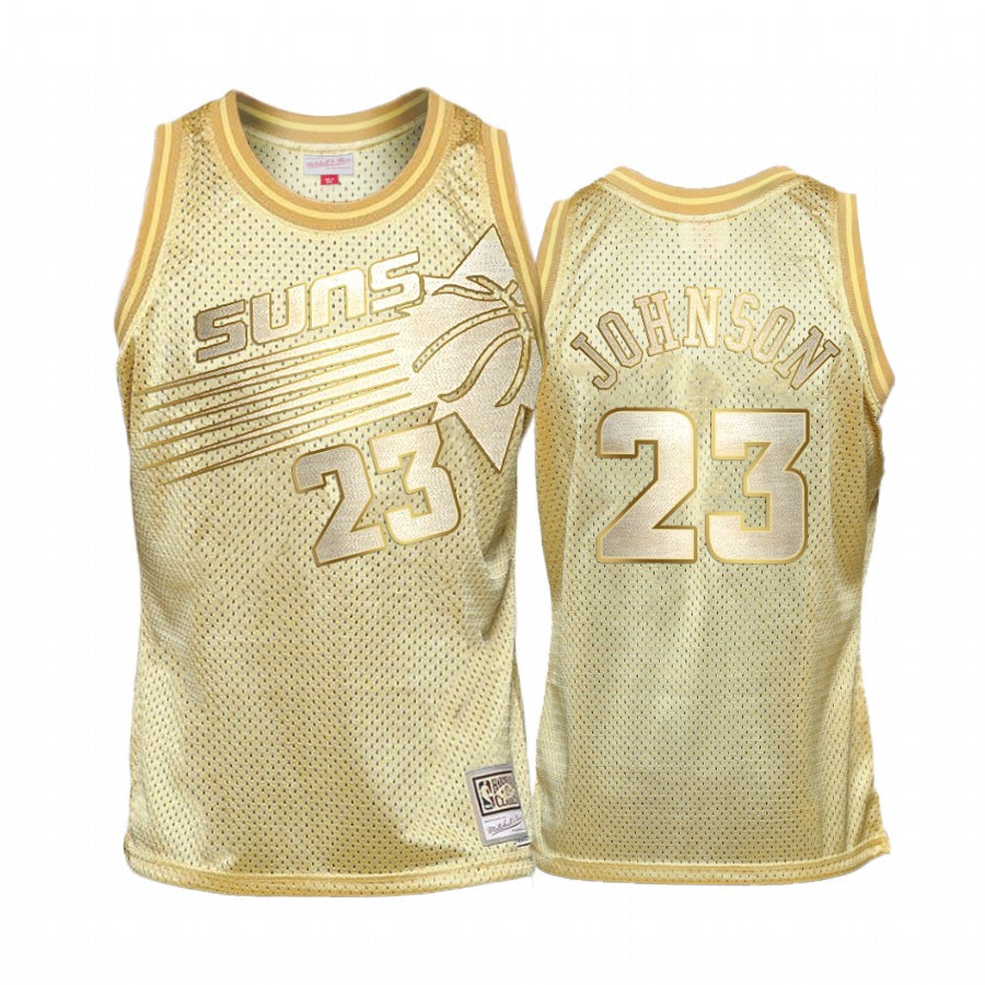 Cameron Johnson 23 Phoenix Suns Golden HWC Limited Jersey - JS409