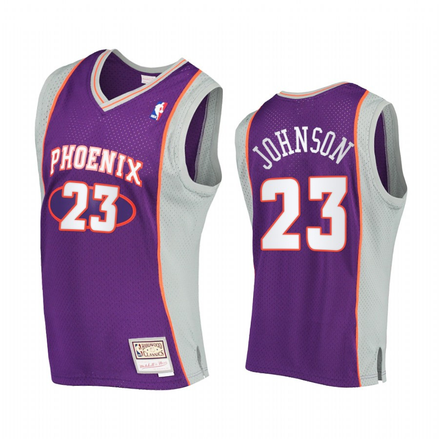 Cameron Johnson 23 Phoenix Suns Hardwood Classics Jersey Purple - JS889