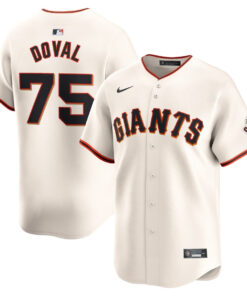 Camilo Doval 75 San Francisco Giants Home Limited Men Jersey - Cream