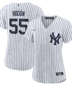 Carlos Rodon 55 New York Yankees Women Home Jersey - White