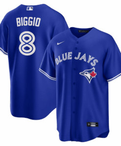 Cavan Biggio 8 Toronto Blue Jays Alternate Jersey - Royal