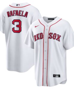 Ceddanne Rafaela 3 Boston Red Sox Home Men Jersey - White