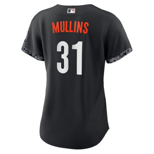 Cedric Mullins 31 Baltimore Orioles Women 2023 City Connect Jersey - Black - Image 2