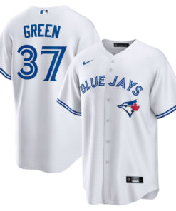 Chad Green 37 Toronto Blue Jays Home Jersey - White