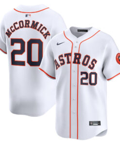 Chas McCormick 20 Houston Astros Home Limited Player Men Jersey - White