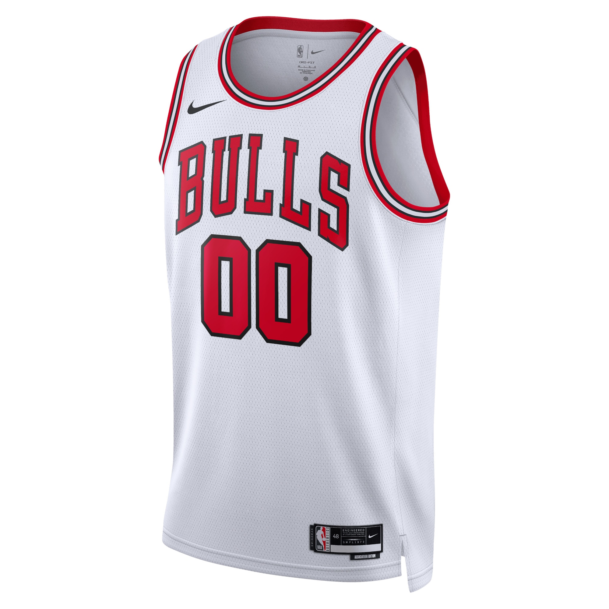 Chicago Bulls Association Swingman Jersey - Custom - Unisex - JS611