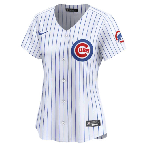 Chicago Cubs 2024 Jackie Robinson Day Home Limited Women Jersey - White - Image 2