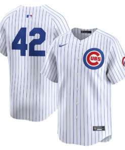 Chicago Cubs 2024 Jackie Robinson Day Home Men Limited Jersey - White