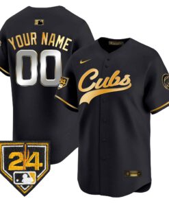 Chicago Cubs 2024 Spring Training Patch Vapor Premier Limited Custom Jersey