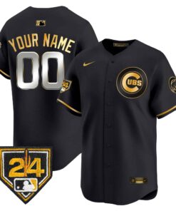 Chicago Cubs 2024 Spring Training Patch Vapor Premier Limited Custom Jersey V2