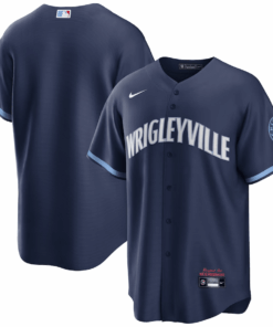 Chicago Cubs City Connect Men Jersey - Navy