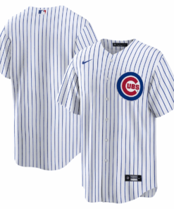 Chicago Cubs Home Blank Men Jersey - White