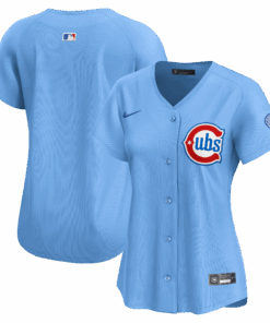 Chicago Cubs Limited Alternate 2 Women Jersey - Baby Blue