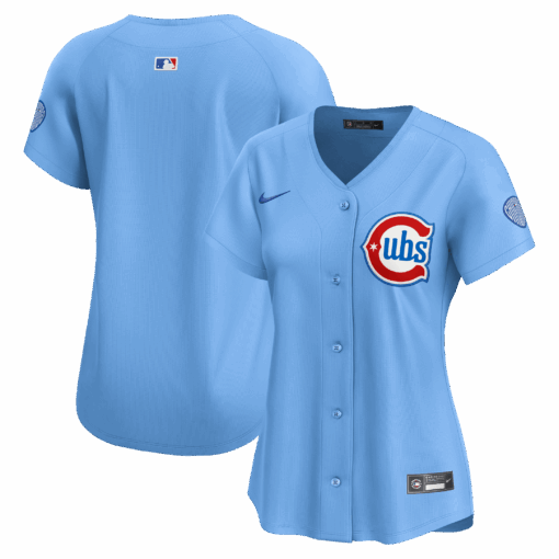 Chicago Cubs Limited Alternate 2 Women Jersey - Baby Blue
