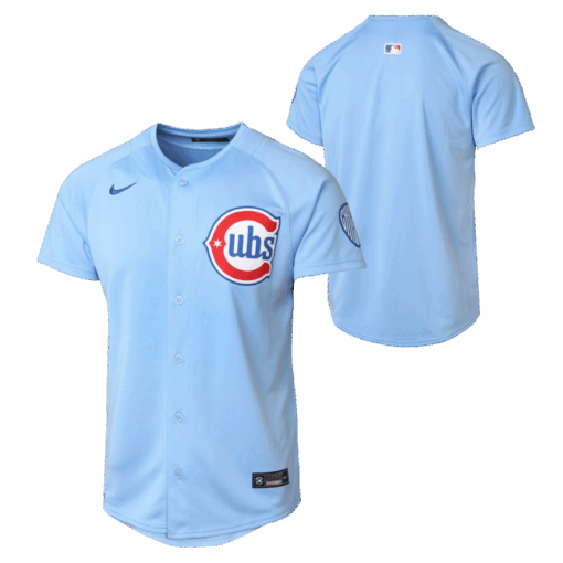 Chicago Cubs Limited Alternate 2 YOUTH Jersey - Baby Blue