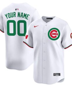 Chicago Cubs Mexico Vapor Premier Limited Custom Jersey V3