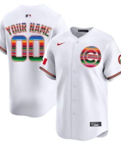 Chicago Cubs Mexico Vapor Premier Limited Custom Jersey