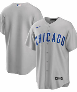 Chicago Cubs Road Men Jersey - Gray