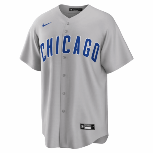 Chicago Cubs Road Men Jersey - Gray - Image 2