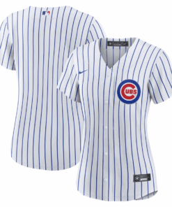 Chicago Cubs Women Home Jersey - White