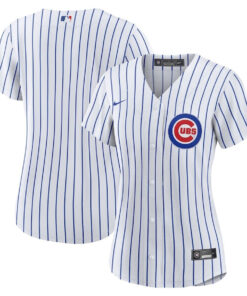 Chicago Cubs Women's Home Blank Jersey - White