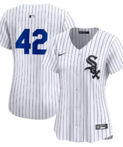 Chicago White Sox 2024 Jackie Robinson Day Home Limited Women Jersey - White