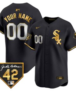 Chicago White Sox 2024 Jackie Robinson Patch Vapor Premier Limited Custom Jersey