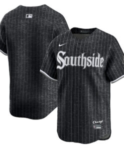 Chicago White Sox City Connect Retired Men Jersey - Black