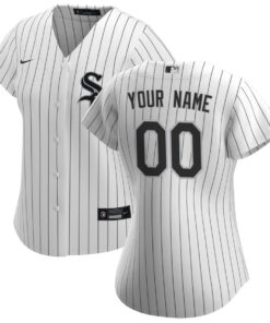 Chicago White Sox Women's Home Custom Jersey - White