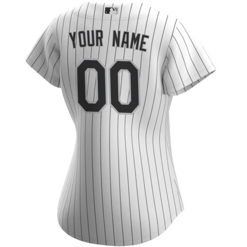 Chicago White Sox Women's Home Custom Jersey - White - Image 3
