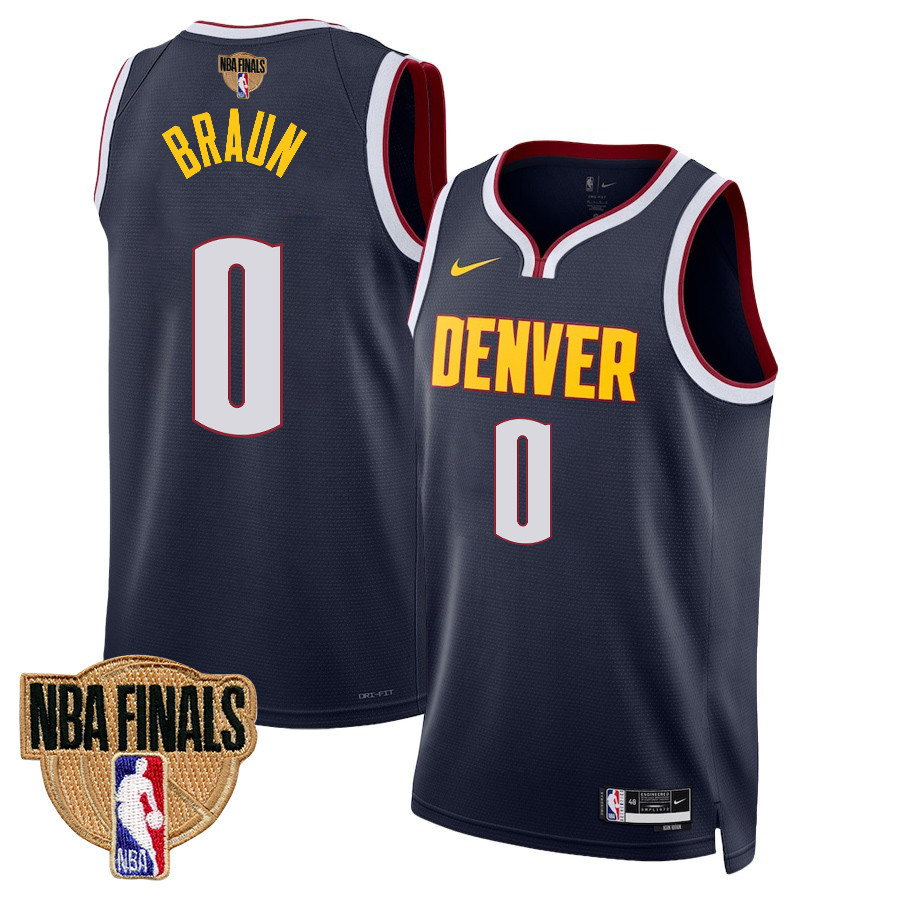 Christian Braun 0 Denver Nuggets Final Champions 2023 Swingman Jersey - Black - JS888