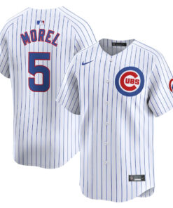Christopher Morel 5 Chicago Cubs Home Limited Player Men Jersey - White
