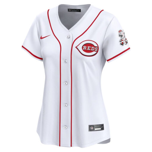 Cincinnati Reds 2024 Jackie Robinson Day Home Limited Women Jersey - White - Image 2