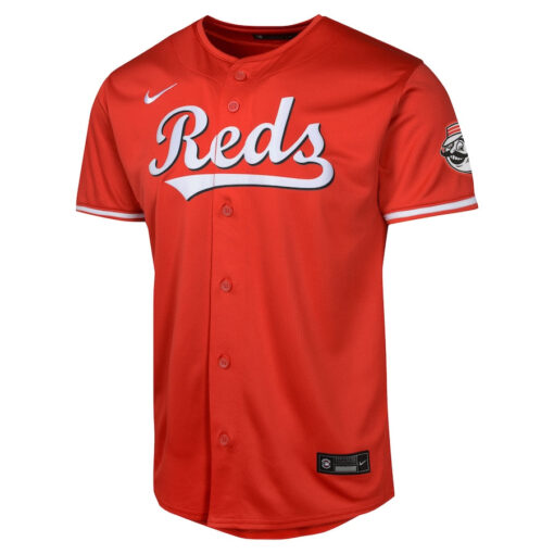 Cincinnati Reds Alternate Limited YOUTH Jersey - Red - Image 2