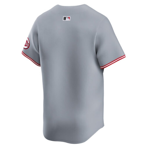 Cincinnati Reds Away Limited Men Jersey - Gray - Image 3