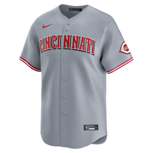 Cincinnati Reds Away Limited Men Jersey - Gray - Image 2